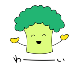 vegetables-broccoli- sticker #15707731