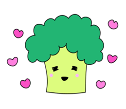 vegetables-broccoli- sticker #15707732