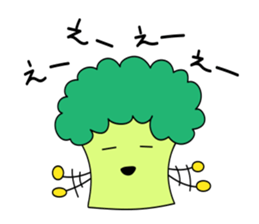 vegetables-broccoli- sticker #15707733