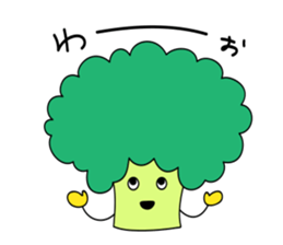 vegetables-broccoli- sticker #15707734