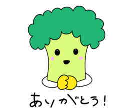 vegetables-broccoli- sticker #15707735