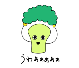 vegetables-broccoli- sticker #15707738