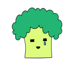 vegetables-broccoli- sticker #15707741
