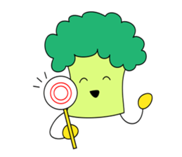 vegetables-broccoli- sticker #15707743