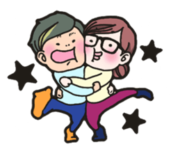 Mr. & Mrs. Mumu sticker #15708314