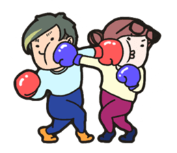 Mr. & Mrs. Mumu sticker #15708343