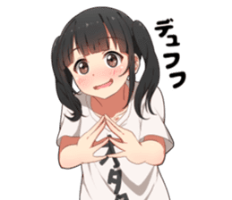 Otaku Twin Tail sticker #15708809