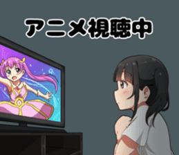 Otaku Twin Tail sticker #15708814