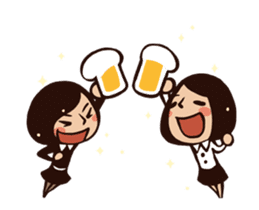 Working Time! Boss is Behind You! sticker #15708882