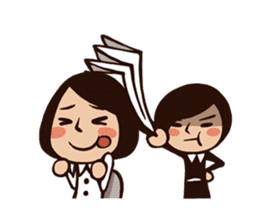 Working Time! Boss is Behind You! sticker #15708894