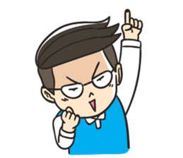 He is a gentleman (Thai) sticker #15708982