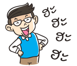 He is a gentleman (Thai) sticker #15708994