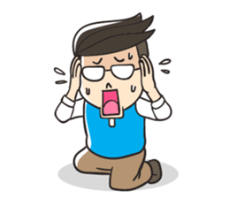 He is a gentleman (Thai) sticker #15708999