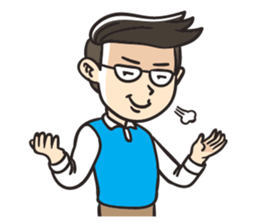 He is a gentleman (Thai) sticker #15709000