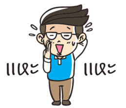 He is a gentleman (Thai) sticker #15709003