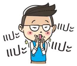 He is a gentleman (Thai) sticker #15709006