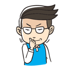 He is a gentleman (Thai) sticker #15709013