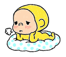 Pretty Yellow 45 sticker #15709340