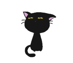 LittleBlackCat sticker #15709607