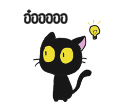 LittleBlackCat sticker #15709623