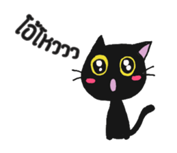 LittleBlackCat sticker #15709625