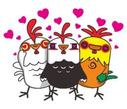 Pineapple Chicken Chicken sticker #15709776