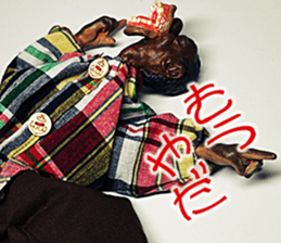 Puppet Papa Bob and Eddie sticker #15710270