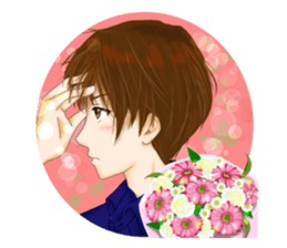 cute boy's response sticker #15710529