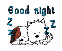 Puppies cute sticker #15710864