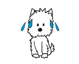 Puppies cute sticker #15710878