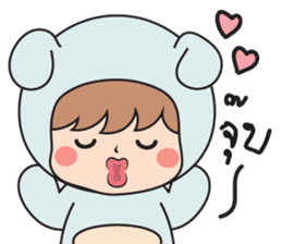 Blue bear (Boy) sticker #15711250