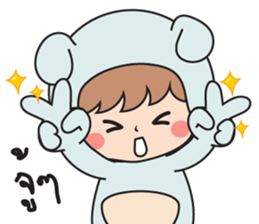Blue bear (Boy) sticker #15711261