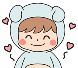 Blue bear (Boy) sticker #15711271