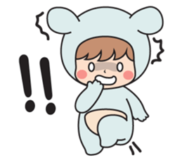 Blue bear (Boy) sticker #15711272
