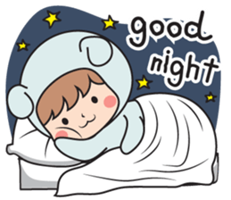 Blue bear (Boy) sticker #15711273