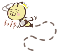 The bee that anyone is usable every day sticker #15712110