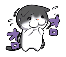 catple2(black cat) sticker #15712228