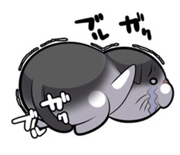 catple2(black cat) sticker #15712231