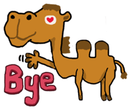 HAPPY CAMEL sticker #15712453