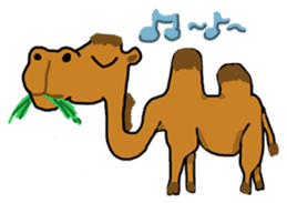 HAPPY CAMEL sticker #15712458