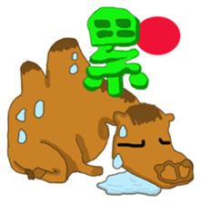 HAPPY CAMEL sticker #15712475