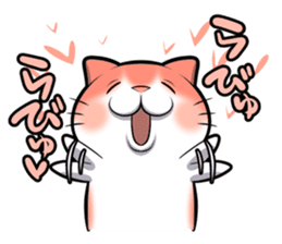 catple2(red cat) sticker #15712522