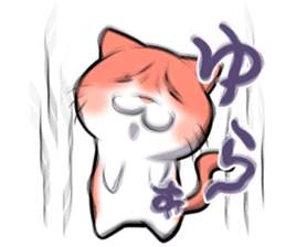 catple2(red cat) sticker #15712527