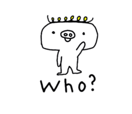 English question sticker #15712594