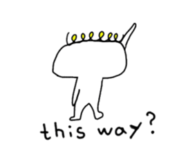 English question sticker #15712608