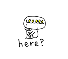 English question sticker #15712609