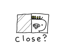 English question sticker #15712612