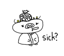 English question sticker #15712615