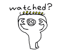 English question sticker #15712629