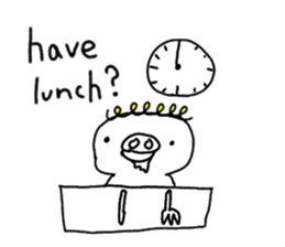 English question sticker #15712632